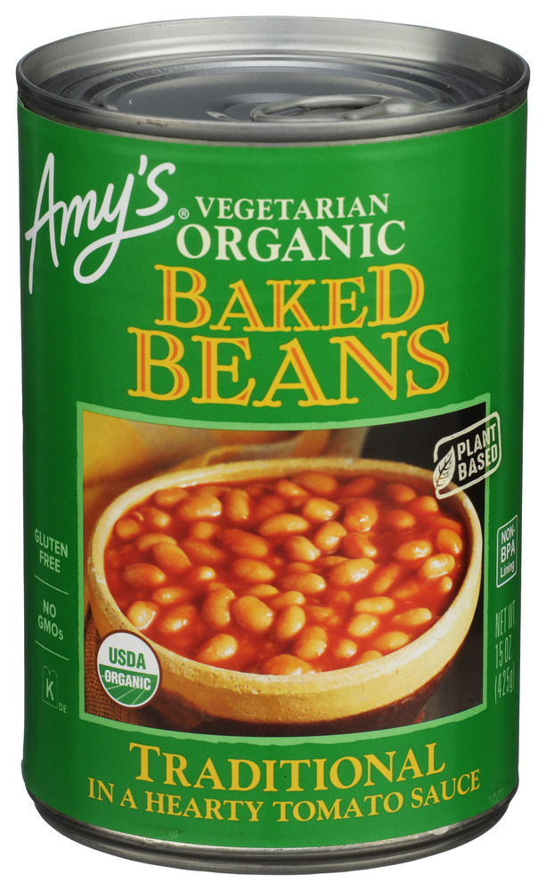 Amy's Kitchen Bean Baked Vgtrian Gluten Free Organic